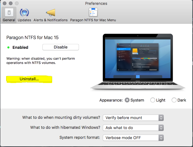 paragon ntfs for mac os x can